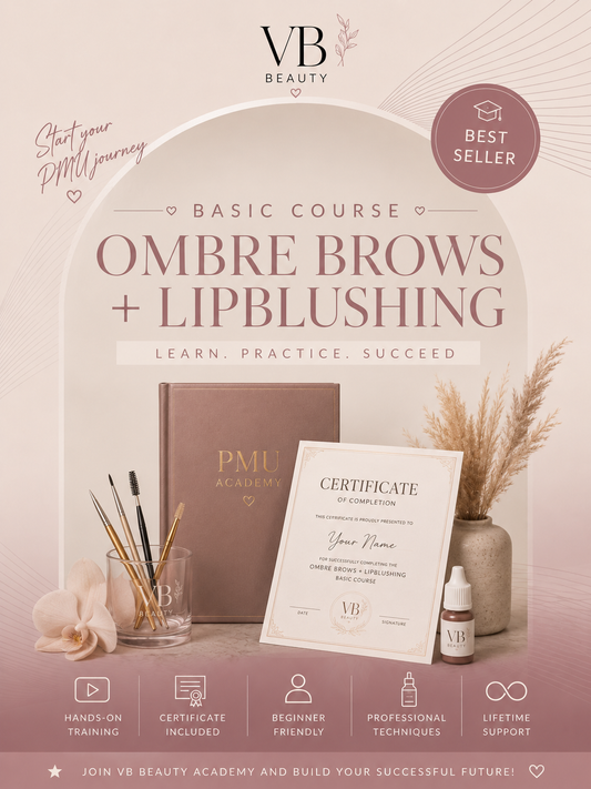 Basic PMU Course "Ombre Brows + Lipblush"